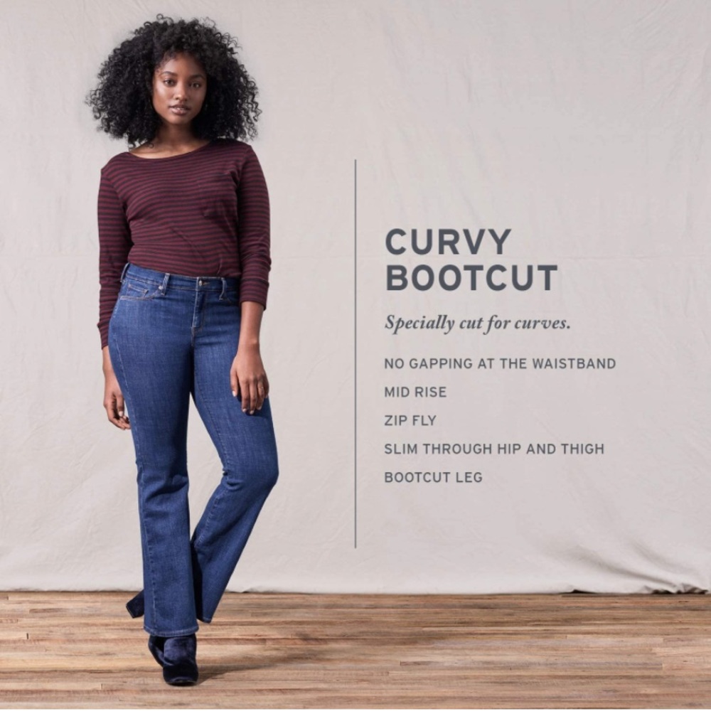 Levi's Curvy Bootcut